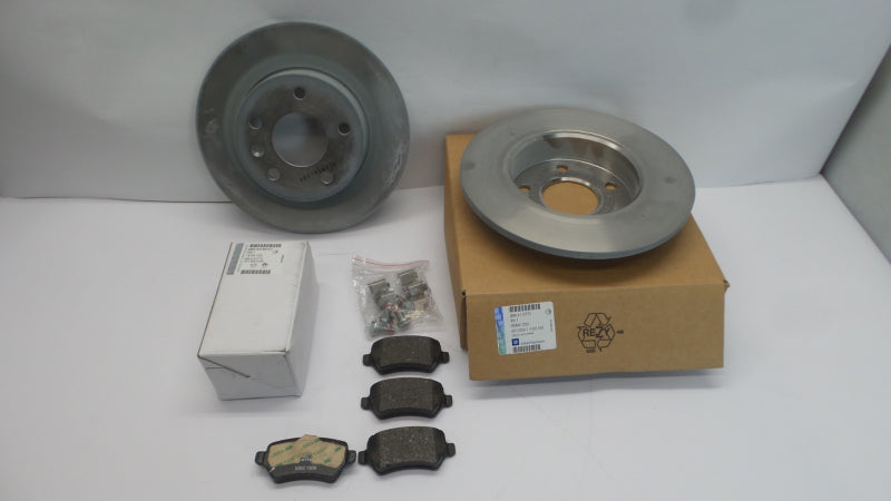 OPEL Brake Set (2 Discs, 4 Pads) 93190173