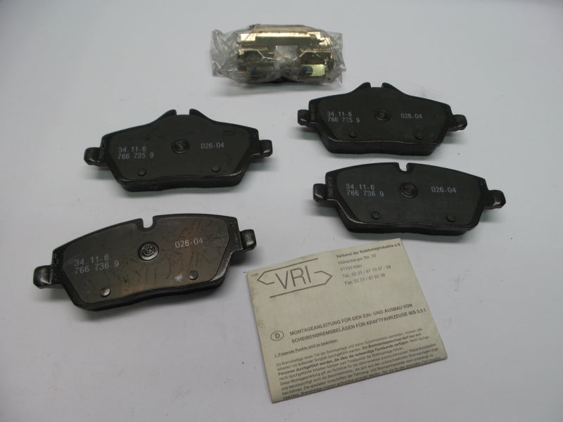 BMW Brake Pad Set 34116767144