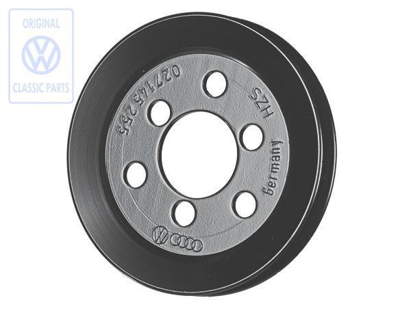 VW Golf MK2 Jetta Scirocco Power Steering Pump V-Belt Pulley 027145255 Genuine