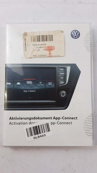 VAG Activation Code 5G0054830A