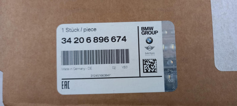 BMW Brake Disc (1pc) 34206896674
