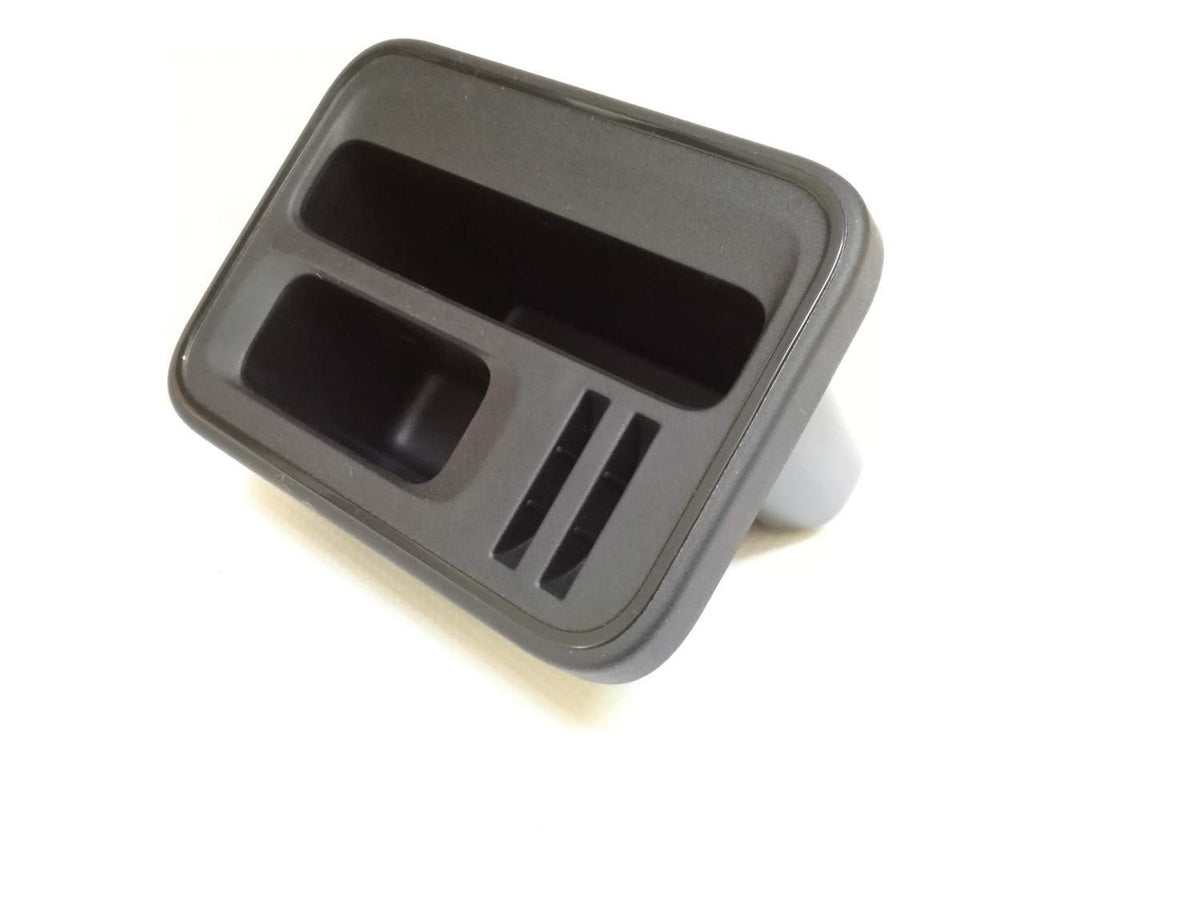 Skoda Centre Console Multimedia Phone Holder Cup Insert Black 5E0857630 Genuine